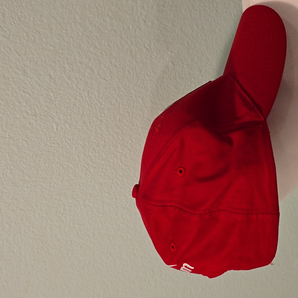 Red Baseball Cap - Picture 3 of 6